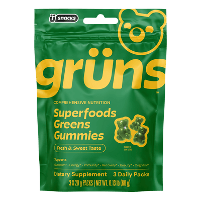 Gruns Superfoods Greens Gummies